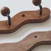 Wall Coat Racks Wood Entry Door Hanging Hooks Creative Wall Hanging Clothes Hooks No Hole Coat Hooks Wall Mounted Coat Rack(Large) view 3