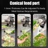 110W Electric Vegetable Chopper, Commercial Vegetable Slicer, Scallion Cutter Food Processor, 1-5mm Adjustable Thickness, 6000RPM For Onion Garlic Ginger Chili view 2