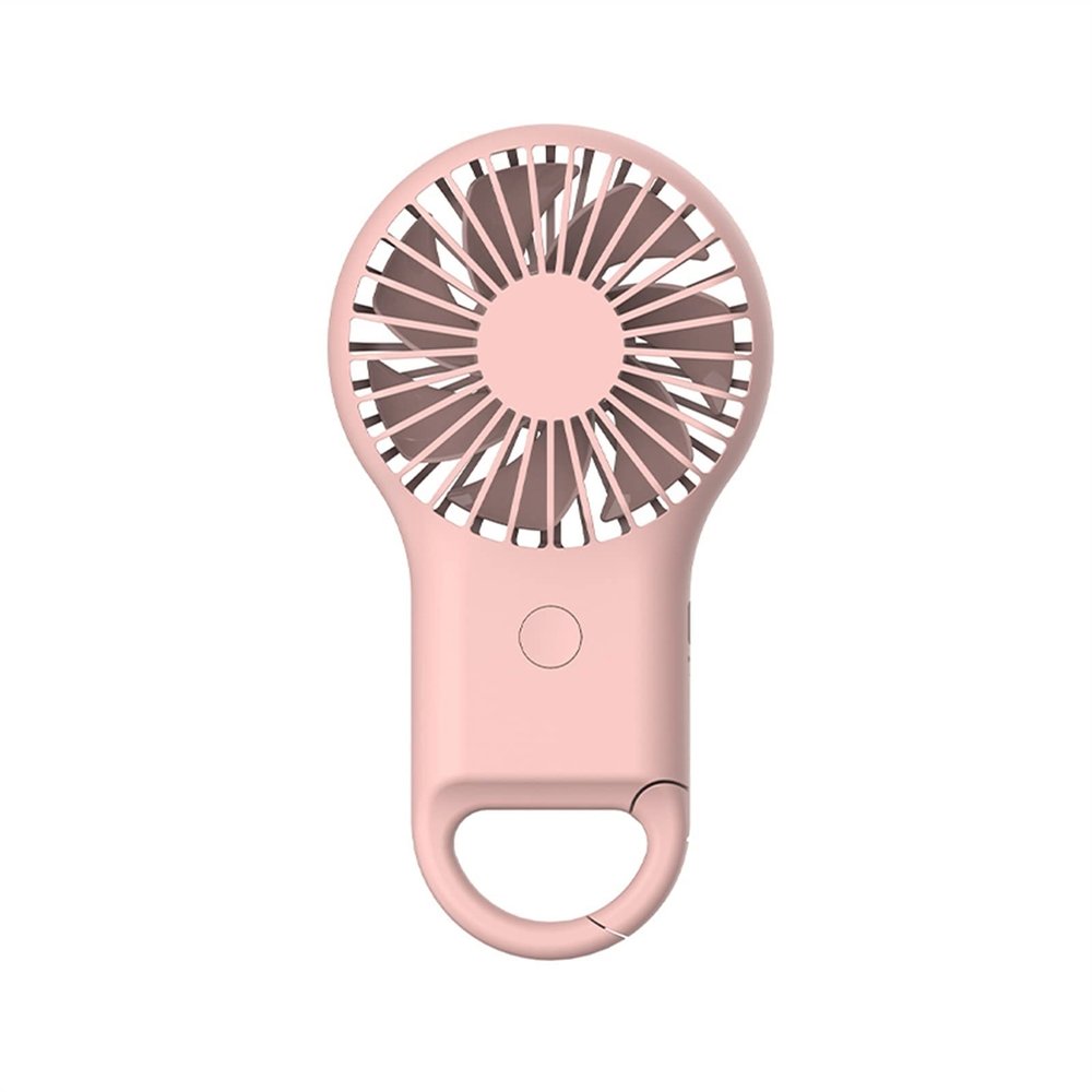 dxdxsmao Mini Handheld Fan, Portable Low-noise 2W Cold Air Cooler Suitable for Home Office or Outdoor(Pink)