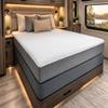 Travel Happy Green Tea Infused Memory Foam Mattress, Medium Firmness, 8-Way Stretch Nitro Cooling Cover, Multi-Layer Support (38x80 - Twin XL, Medium, 8.0, Inches) view 1
