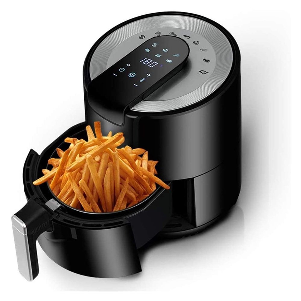 Air Fryer Includes Basket Divider, one-Touch Digital Controls, 6 Easy presets, wattage Control, and Advanced Functions