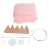 Tyenaza 60 x 240 cm Net, Elegant Color Home Mesh Net Children Bed Canopy Netting, for Kid Baby Bedroom (Roseate) view 1
