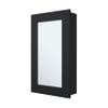Black Medicine Cabinet with Included Mirror HI96 view 4