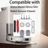 11 Packs Accessories Kit Compatible with Roborock Qrevo Master/Qrevo Slim Robot Vacuum Cleaner, Replacement Parts Include 1 Main Brush,2 Mop Clothes,2 Hepa Filters,4 Side Brush and 2 Dust Bag view 2