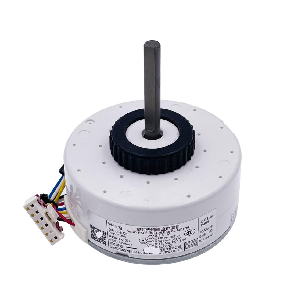 Air Conditioner Indoor Unit DC Fan MotorCompatible For TCL ZKFP-20-8-125 DC310V 25W 1350r/min Conditioning PartsCentral Air Conditioning Fan Motor