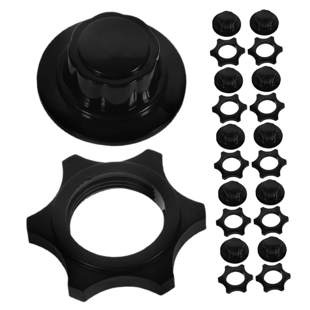 Alipis 1Set Fan Nut Covers Accessories for Electric Fans Includes Nuts Caps Secure Fixing Parts for Fan Maintenance