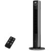 Electactic Tower Fan for Bedroom 25ft/s Standing Fan 85 Oscillating Fan with Remote, 3 Speeds, 4 Modes, 12H Timer, Portable Bladeless Floor Fan for Indoors/Home/Office, Grey view 1