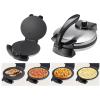 10" Electric Tortilla Maker, Tortilla Press with Detachable Handle, Stainless Steel Non-Stick Roti Maker for Tortilla Chapati Roti Omelette view 2