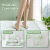 Extra Thick Mattress Topper King Size, Waterproof Soft Viscose Derived from Bamboo, Pillow Top Mattress Pad, Mattress Cover 1000GSM Filling with Deep Pocket for Back Pain Relief view 4