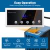 COSTWAY 163 Pints Commercial Dehumidifier, Crawl Space Dehumidifier view 4
