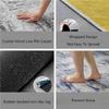 Fouiunler Coast Coastal Area Rug,5x7ft, Sailboat Rudder Lighthouse Printed Fade Resistant Machine Washable Rugs Ocean Theme Living Room Carpet for Bedroom Bedside Kids Mat view 4