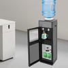 Top Loading Water Dispenser, 5 Gallon Water Cooler Dispenser Freestanding Hot & Cold Water Dispenser with Bottom Storage Cabinet for Home Office view 2