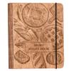 Enjoy The Wood Personalized Recipe Book Binder - Wooden Blank Family Cookbook Journal to Write in Your Own Recipes - Customized Recipe Binder - Recipe Books to Write in (Boulangerie, Small (A6)) view 1
