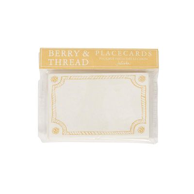 Juliska Berry & Thread Place Card Set/12 - Daffodil