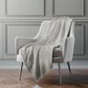Addison Rugs ASB565 Beige 50" x 70" Oversized Sherpa Throw Blanket, Machine Washable view 1