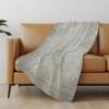 Addison Rugs ASB565 Beige 50" x 70" Oversized Sherpa Throw Blanket, Machine Washable view 4