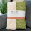 Addison Rugs ASB514 Aloe 50" x 70" Oversized Sherpa Throw Blanket, Machine Washable view 2