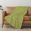 Addison Rugs ASB514 Aloe 50" x 70" Oversized Sherpa Throw Blanket, Machine Washable view 3