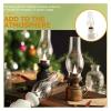 Chamber Oil Lamp Rustic Horse Oil Lamps Lantern Home Decor Outdoor Camping Butter Lantern Emergency(Bronze 1-Pack Small-7.5*18.5cm) view 4