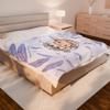 Christian Blanket 60x80 - Guided by God's Light | Cozy Lamb Throw for Adults & Nursery | Religious Gift & Home Decor. view 4