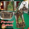 Large Christmas Snow Globes Light up Lantern with 8 Songs, 13" Christmas Tree & Rotating Train Snow Globe for Kids Adults, 6H Timer Dual Power, Snowglobes Christmas Decorations Indoor Gifts Women Men view 3