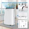 14000 BTU Portable Air Conditioner, Portable AC Unit Cools Up to 750 Sq.Ft, 3-In-1 Ultra Quiet Air Conditioner W/Dehumidifier & Fan, Easy Installation& Energy Efficient view 2