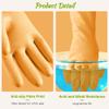 QLFJ-FurDec 2 Pairs Rubber Dishwashing Cleaning Gloves, Reusable Latex Free view 3