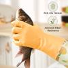QLFJ-FurDec 2 Pairs Rubber Dishwashing Cleaning Gloves, Reusable Latex Free view 4