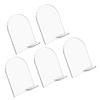 ABOOFAN 5 Sets Wedding Table Acrylic Place Cards with Stands Blank Sign Display for Guest Names Table Numbers for Party Decorations view 1