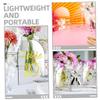 ABOOFAN 5 Sets Wedding Table Acrylic Place Cards with Stands Blank Sign Display for Guest Names Table Numbers for Party Decorations view 3