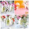 ABOOFAN 5 Sets Wedding Table Acrylic Place Cards with Stands Blank Sign Display for Guest Names Table Numbers for Party Decorations view 4