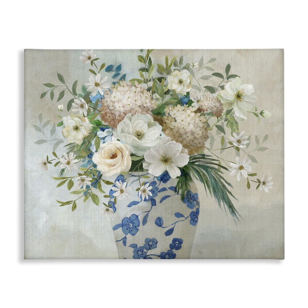 Stupell Industries 'Classic Ornate Flower Vase'| Canvas Art