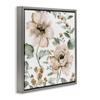 Stupell Industries 'Dainty Blooming Florals'| Floating Frame Canvas Art view 2