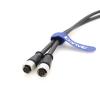Eonvic M12 8 Pin Double Female Sensor Extension Cable A-Coded Power IO Wire for Automation Robotics Machinery Industrial Sensors view 1