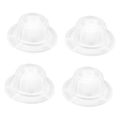 Ciieeo 4Pcs Plastic Nut Cover for Pedestal Fan Blades Easy to Install Replacement Part for Table Fan Lightweight Fan Nut Covers for Enhanced Stability and Safety