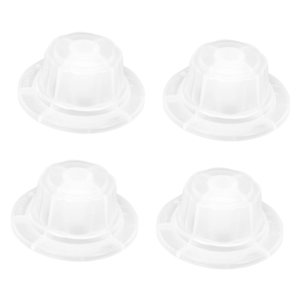 Ciieeo 4Pcs Plastic Nut Cover for Pedestal Fan Blades Easy to Install Replacement Part for Table Fan Lightweight Fan Nut Covers for Enhanced Stability and Safety