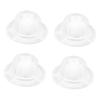 Ciieeo 4Pcs Plastic Nut Cover for Pedestal Fan Blades Easy to Install Replacement Part for Table Fan Lightweight Fan Nut Covers for Enhanced Stability and Safety view 1