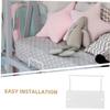 Angoily 4pcs Slip Bed Frame Grippers Non-Slip Mattress Gaskets to Prevent Sliding Sturdy Bed Mattress Stoppers Screws for Furniture Sofa Accessories Stopper view 3