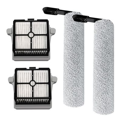 GOFJAJHQ Roller Main Brush Filter Kit Compatible for Tineco Floor One Compatible for Switch S6/Compatible for Stretch S6 Vacuum Cleaner Cleaning Tools Filter Accessories