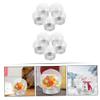 JECOMPRIS 10pcs Clear Fillable Candy Bottles Elegant DIY Globe Jars for Parties Reusable Plastic Containers for Weddings Birthdays and Celebrations view 4