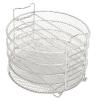 5 Layer Stainless Steel Dehydrator Stand with 209mm Diameter, Fits for Foodi 6.5qt 8qt,Stackable Rack for Fruits and Meats view 1