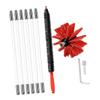Chimney Brush Kit with 6 Connectable Rods for Fireplace Flue Cleaning view 1