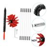 Chimney Brush Kit with 6 Connectable Rods for Fireplace Flue Cleaning view 4