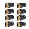 VEODONT Nylon Brush Sprinkler Nozzle Replacement Compatible with BE6002 C1052 Handheld Steam Cleaner Cleaning Brushes Parts(8PCS) view 2