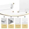 HOTSOON Blackout Roller Shades Cordless Blinds for Windows, Free-Stop Shades with Fabric Valance, Thermal Insulated Linen Fabric, UV Protection, Easy Install Roller Blinds, White, 17" W x 60" H view 4