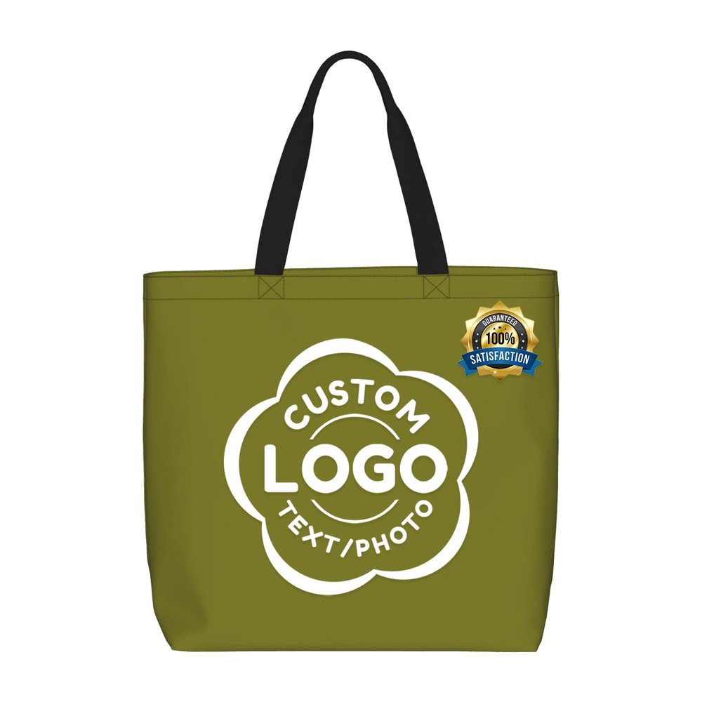 Custom Tote Bags For Women,Customized Bag Reusable Shopping Gifts For Friend Mom Teacher Sister