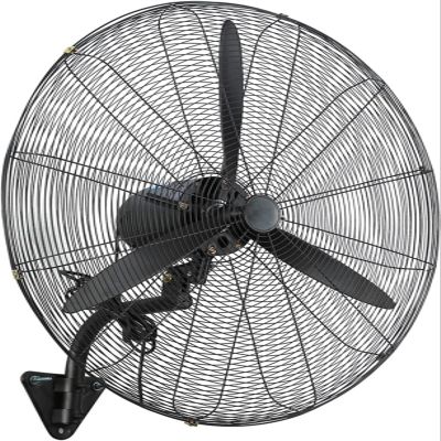 KUYBTU Wall Mounted Fan Industrial Fan, 3 Air Volume Modes, Silent 120Oscillation for Summer Home and Office-27inch
