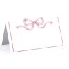 120pcs Pink Bow Place Cards, 2 x 3.5 Inch Bow Knot Table Place Card, Table Setting Name Cards for Wedding Birthday Party Baby Shower view 1