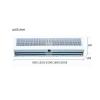 KUYBTU Air Curtain Machine, Commercial Silent, Wall-Mounted, Strong Wind Remote Control Model-One Color-1200mm view 2