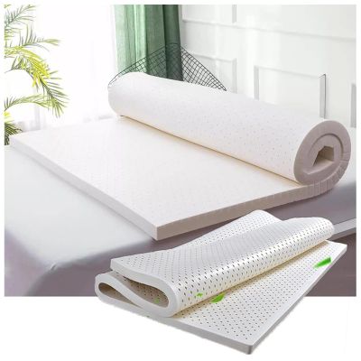 100% Natural Latex Organic Breathable and Comfortable, Durable and Not Easy to Collapse, Mattress Topper, Natural Latex Mattress,2in,180x200cm(71x79in)